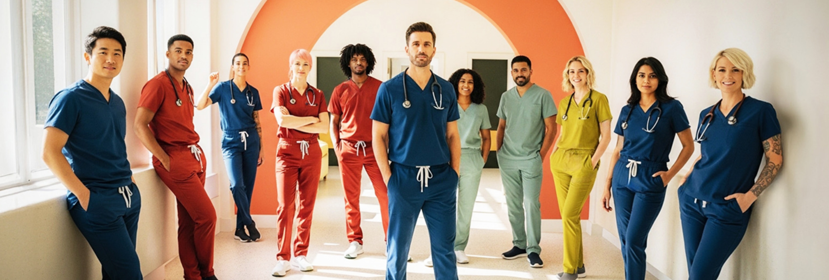 Scrubs by Design Gainesville Medical Apparel Team