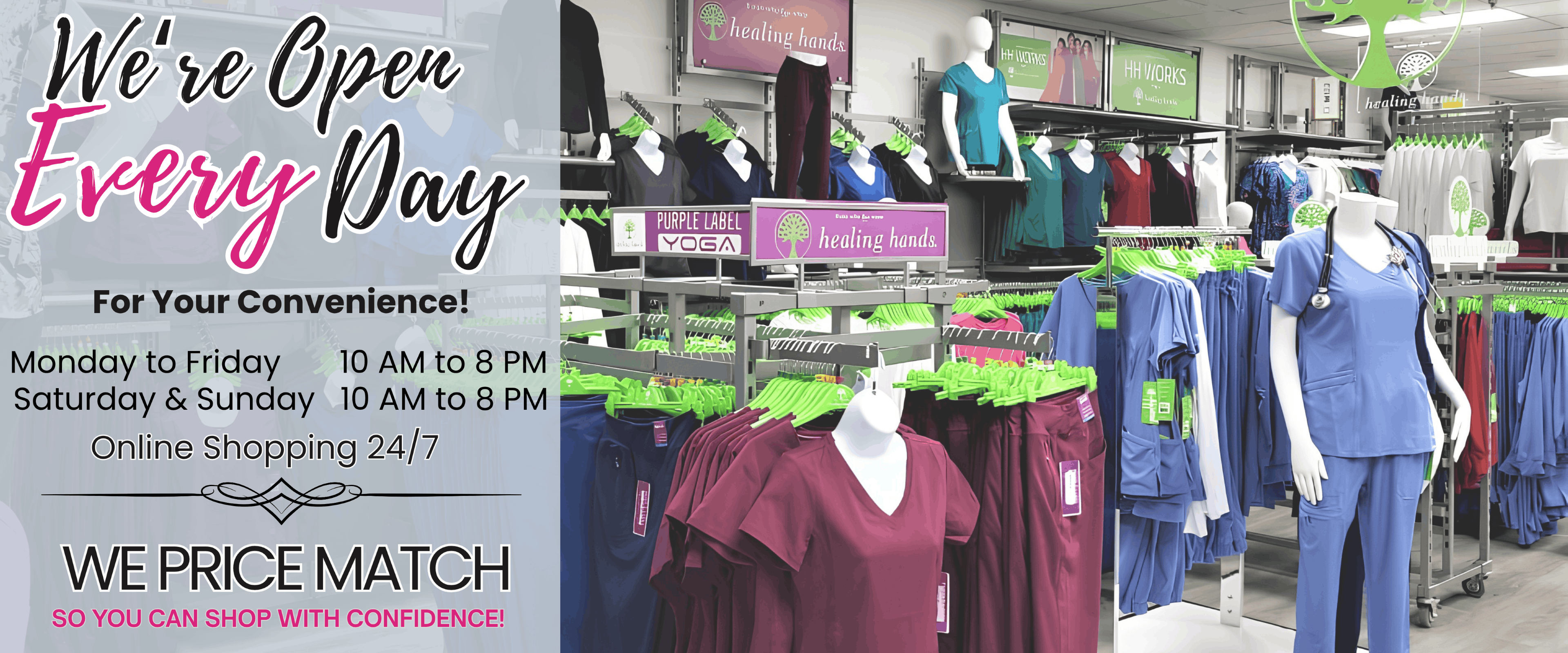 Tampa and Lakeland Superstores Open Every Day